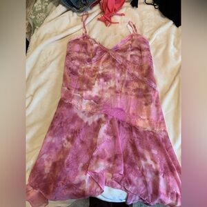 Pink wild fable asymmetrical dress